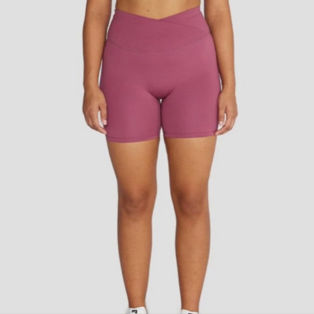 CSB Serenity scrunch crossover shorts